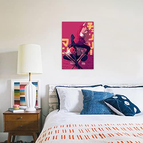 Lyii аниме постер манга отпечатоци платно нерасположена wallидна уметност слика за декор на домови во спална соба 16x24 инчи