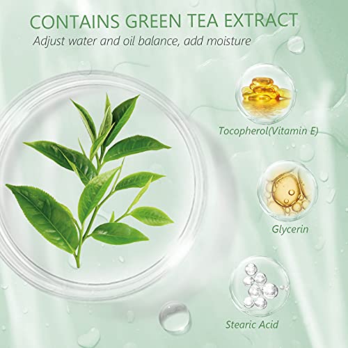 Стапче за маска од зелен Чај 2 ПАРЧИЊА Длабока Чиста Маска За Пори Зелен Чај Маска За Прочистување На Глинени Стапчиња Маска За Прочистување