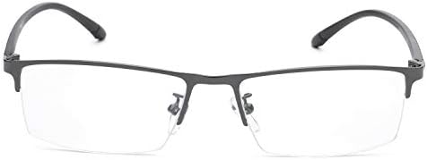 Јцерки Транзиција Фотохромни Сиви Очила За Читање +1.50 Сила Бизнис Половина Рамка Фотохромни Читатели Очила