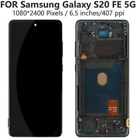 За Samsung Galaxy S20 FE 5g Замена На Екранот За Samsung S20 FE Комплет За Замена На Екранот ЗА SM-G781 G781B G781U G781F/DS G781W