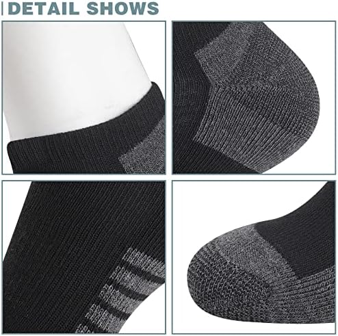 КОВАН 10 Пара Мажи Ниски Чорапи Мажи 10 Пакет Удобност Перница Обични Чорапи