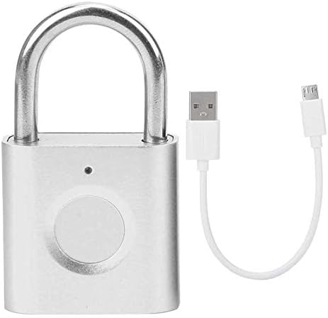 LJHOKD Електронски заклучување на вратата за заклучување паметно заклучување мини паметен отпечаток од отпечаток USB USB за полнење на безбедносно
