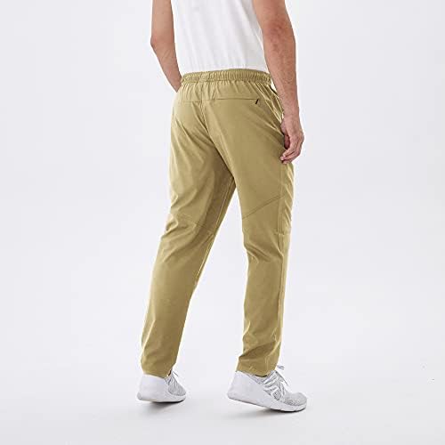 Џебови со џебови со џемпери за машка машка машка панталони за вежбање со лесни вежби за вежбање