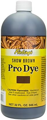 Fiebing - Pro Dye 32 Oz Show Brown - Професионална боја на нафта за боење кожа…