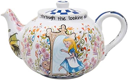 Алис преку стаклено средно чајник