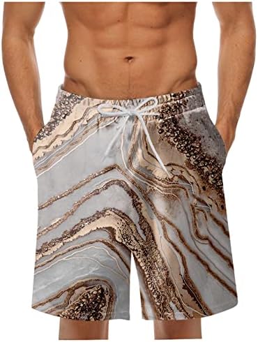 Bmisegm летни шорцеви за пливање за мажи Пролетни летни летни панталони панталони печатени панталони за спортски плажа со капење