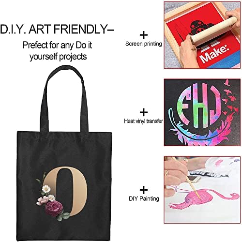Xiaojia дами за купување торба за сите натпревари со букви со чанти за ширење на чанти за еднократна употреба на крпа, торба за стилови