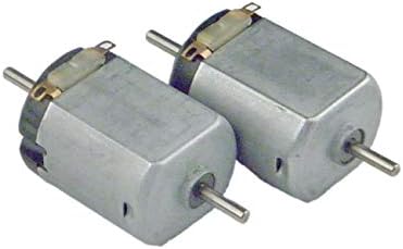 Chancs многу 2 мали DC четкички мотор двојни шахти 1.2-3V 14000rpm за модел, играчки, вентилатор, уреди за далечински управувач
