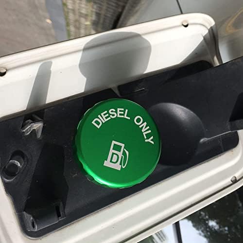 Само за 2019 2020 2022 2023 Доџ Рам зелено капаче за дизел гориво. Капачето на резервоарот за алуминиумско гориво е магнетно. …