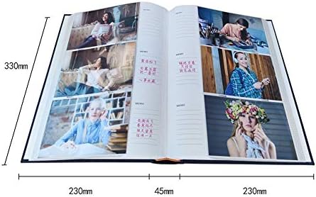 L2f Клапа албум 6 инчен интерстицијален 300 книга за складирање на фотографии креативен подарок ретро албум P2H6AB