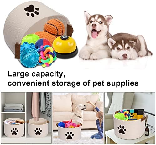 Корпи за играчки за играчки за играчки за кучиња со кучиња Морези во големо складирање - совршени за собирање играчки, работи