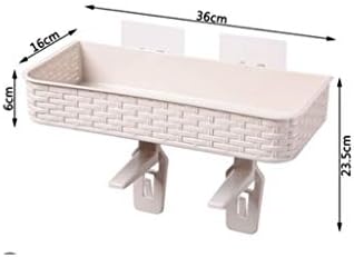 Wxxgy Јапонски пластичен решетка wallид монтиран за туширање агол за складирање бања бања решетката за туширање wallид монтиран туш