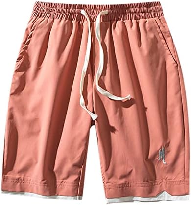 Менски шорцеви Брзи суви обични џебни шорцеви летни џогирање шорцеви мажите тренингот машки панталони
