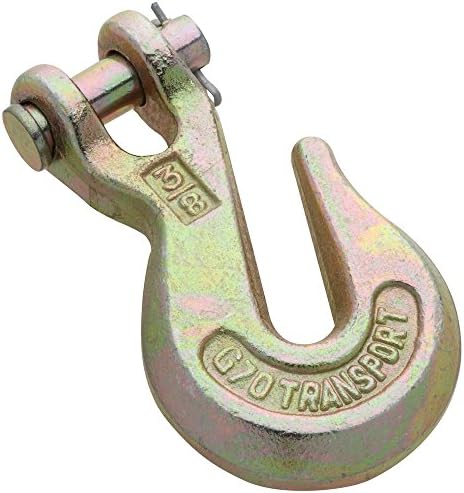 Национален хардвер N282-079 3253BC Clevis Grab Hook in Yellow Chromate