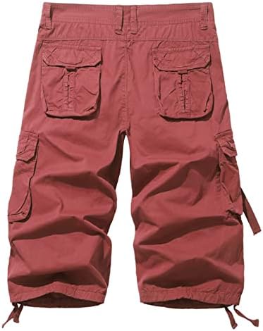 Машки карго шорцеви, летни шорцеви за машка комбинирана каприс директно мулти џеб
