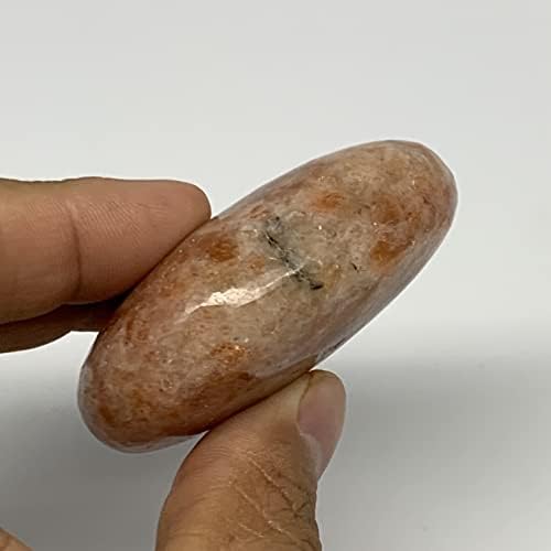 92,1 грама, 2,3 x 1,7 x 0,9 сончан палмстон, палм-камен галетски облик од Индија се распрсна, заздравување на Реики, скапоцен