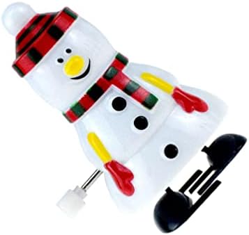 Sewroro Божиќ ветер играчки снежен човек скокајќи играчки за одење на играчки Божиќни часовници играчки Божиќни порибници за порибници за забави