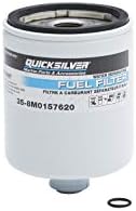 QuickSilver 8M0157620 Филтер за гориво за одвојување вода за избрани излезни плочи L6 Verado