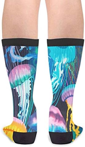 Медуза чорапи морски живот засолниште забавен фустан смешен новите модни екипи чорапи подарок