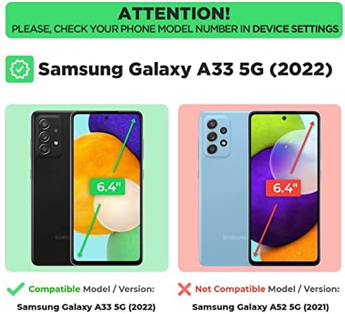 Рим Технологија Појас Клип Телефон Случај За Samsung Galaxy A33 5G 6.4 - Тенок Тешки Солиден Слајд Хип Футрола Покритие Со