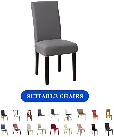 Обвивки за столче за јадење на Суфдари, покритие за кујнски столици, столче Парсонс, Слипковер, Спандекс стол заштитници за столчиња