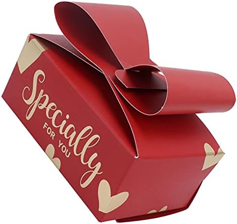 Кутија за бонбони за венчавки, широк спектар на апликации 50 парчиња кутија за подароци за свадбена забава за вашата свадбена невестинска