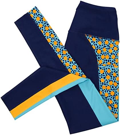 Плитни панталони за пливање за пливање - хеланки за пливање со заштита од сонце UPF 50+ - црна