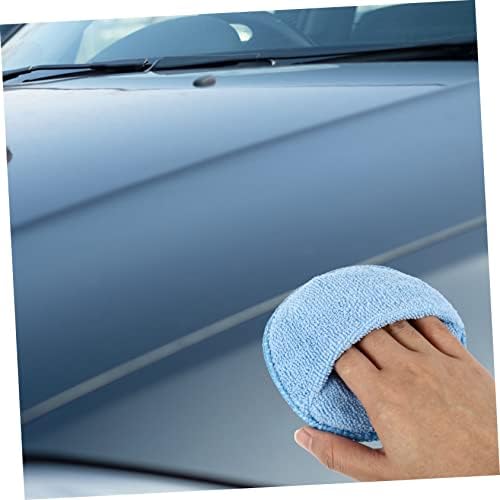 Поливање и восочување на сунѓери и восочни сунѓери за чистење на сина микрофибер автомобили восок сунѓер сини сунѓери восок апликаторски влошки за чистење автомо?
