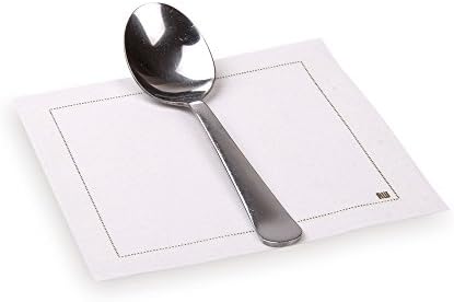 Органски салфетки за коктел од памук на Napluxe - меки и издржливи 4,5 x 4,5 ECRU хартиени салфетки - за еднократна употреба и рециклирачки