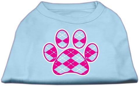 Производи за миленичиња Мираж Аргиле шепа розова екрана кошула за печатење бебе сина XL