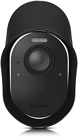 KWMobile 2x кожа компатибилен со Arlo Ultra / Arlo Pro 3 / Pro 4 - Силиконска безбедносна камера случај на отворено CCTV Cover - црна