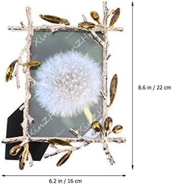 Ldchnh ретро златна емајл креативна метална фото рамка за подароци за замав поставува декорација на подароци