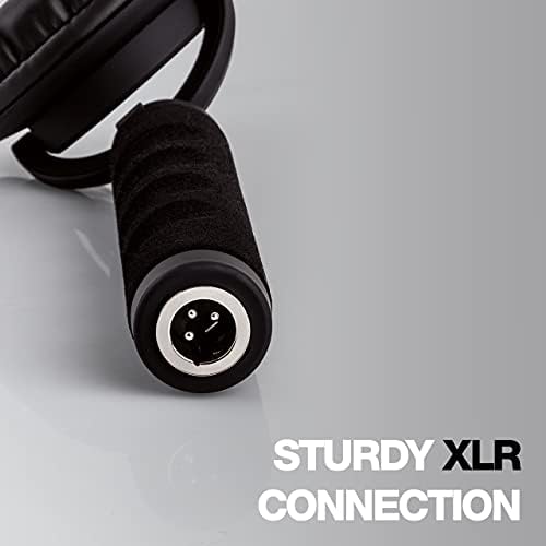 Relop RHP 10 моно професионални слушалки со уво со возач на неодимиум од 50мм