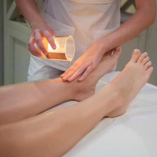 Терапија со свеќи, тело свеќа - масло од грав од ванила - раце на нозе Навлажнувачки топлинска терапија - масло за масажа -