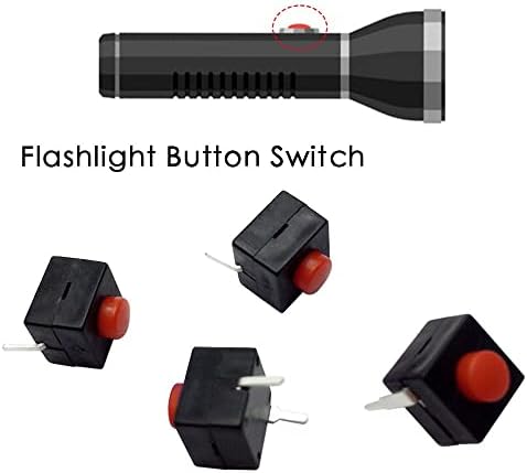 Црвен вклучен прекинувач за прекинувач на копчето за вклучување на копчето за микро 2