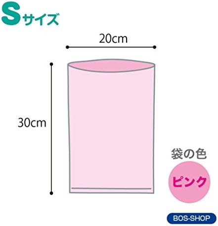 Неверојатна торба ЗА дезодоранси БОС Пелена не мириса на торба Со големина 90 парчиња торба за третман На Пелени за Бебиња} боја на торба: розова