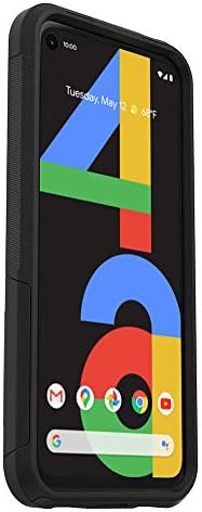 OtterBox Google Pixel 4a Commuter Серија Случај-ЦРНА, тенок &засилувач; тешки, џеб-пријателски, со заштита пристаниште