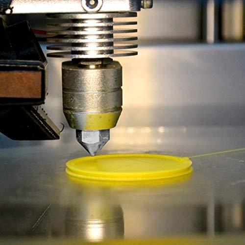 uxcell 2pcs 3D млазница за печатач, млазница од месинг 0,6мм, глава за печатење на екструдер за филамент 1,75мм M6 3D печатач