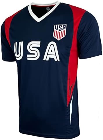 Службен службеник за спорт на икони лиценциран американски фудбал УСМНТ младински деца игра ден кошули со атлетски активни игра за обука, врвни