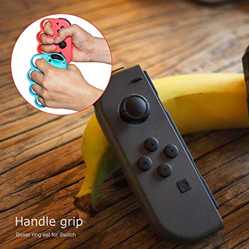 1 пар за Nintendo oyој Кон контролер прсти за прсти за игра за фитнес бокс