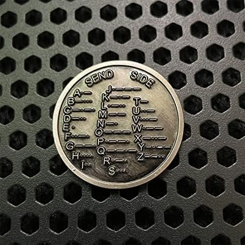 Јтејулт Морзеов Код Комеморативни Монети Монета Морзеов Код Монета За Почетниците Радио Ентузијасти