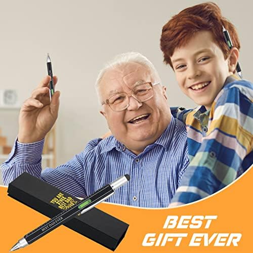 Подароци за мажи Денот на таткото на таткото Подароци 6 во 1 мултитул пенкало гаџет за роденденски подарок практична алатка за пенкало