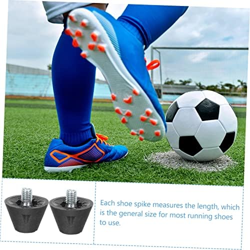 Besportble 25 парчиња фудбалски шила фудбалски работи Фудбалски спаци за патеки за патеки што трчаат чевли кои трчаат чевли нокти