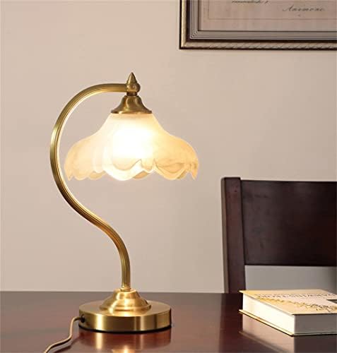 Ylyajy злато бакарно стакло дизајн ламба за дневна соба спална соба кревет трпезарија хотел вила маса светло