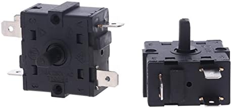 Gooffy Switch Encoder Electric Geater Geater Rotary Switch AC 250V 16A 3PIN 5PIN ELECTION SOTION GEARER ROTARY SWITCH