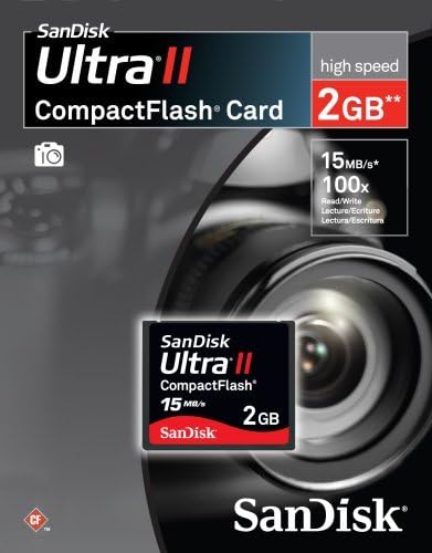 Sandisk SDCFH-002G-A11 2GB/15mb Ултра II Cf Картичка