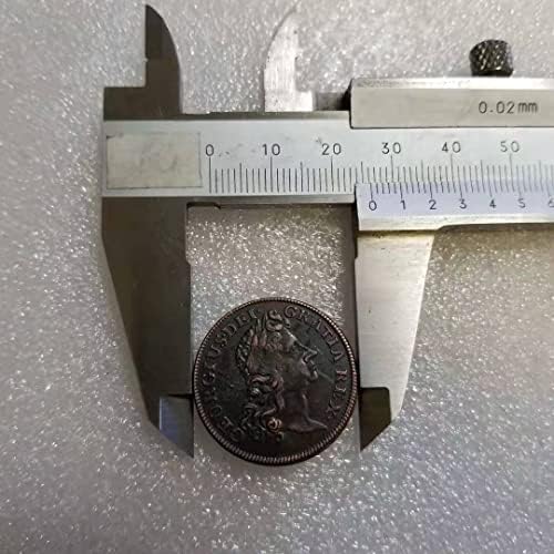 АВЦИТИ Антички Занаети 1724 Ирски Бакар Монета На Големо 1493