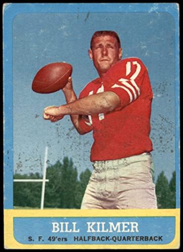 1963 Топс 136 Били Килмер Сан Франциско 49ерс картички на Дин 2 - Добри 49ерс