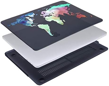 Mosiso компатибилен со MacBook Pro 13 Inch Case M2 2023, 2022, 2021- A2338 M1 A2251 A2289 A2159 A1989 A1708 A1706, Пластична шема тврда