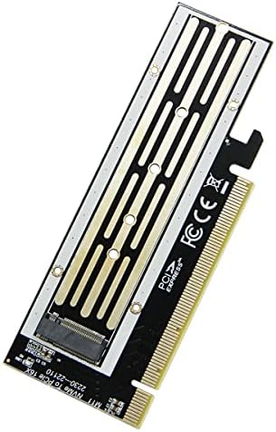 Zomy M.2 PCIE NVME SSD to PCIE 3.0 X16 2230 2242 2260 2280 22110 Внатрешен SSD Максимален перформанси Солиден адаптер NVME PCIE 3.0 EXPANSION CARD SSD 32GBPS NVME Внатрешен солиден државен погон